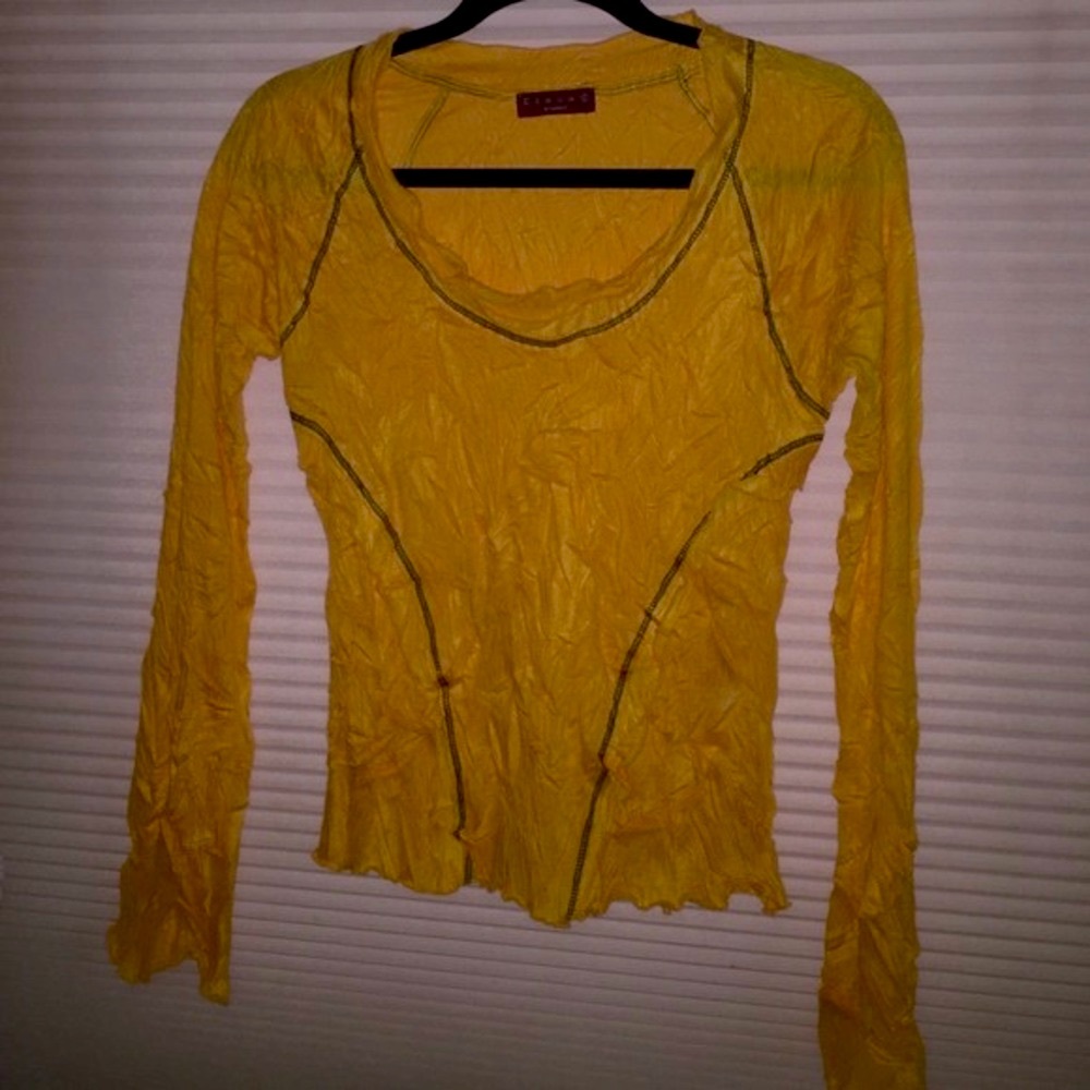 Cotton Kisca U-Neck Blouse S/M